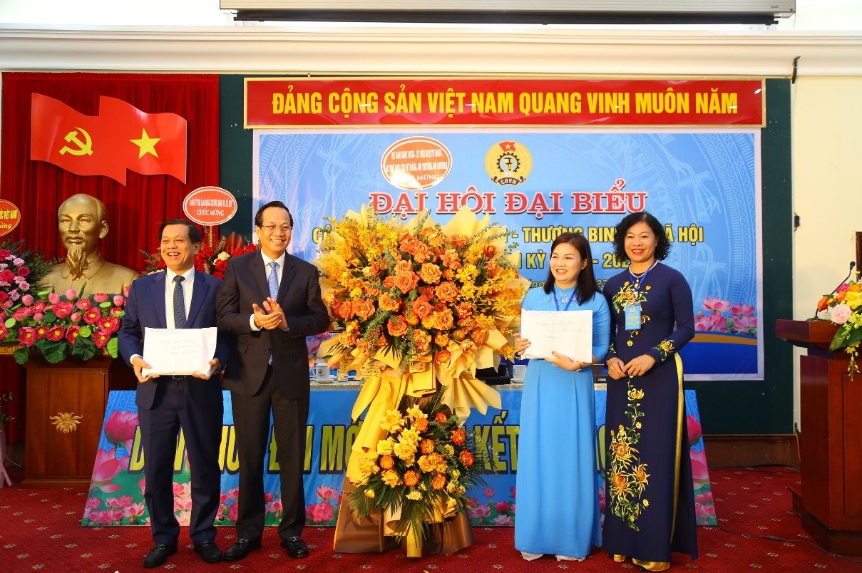 Đại hội Công đoàn Bộ Lao động – Thương binh và Xã hội lần thứ IX, nhiệm kỳ 2023-2028 thành công tốt đẹp